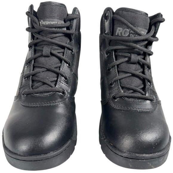 Response Gear Men’s Size 9 Tactical Footwear 6” Delivery II Leather Boots  Black - Picture 4 of 10
